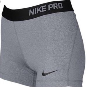 Grey Nike pro spandex
